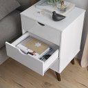 Ver imagem 1 de Mesas de Cabeceira 3 Gavetas Decore Grécia Plus:branco