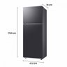 Geladeira Samsung 411l Frost Free Duplex Rt42dg6630b1 Black Inox Bivolt - 6