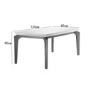 Ver imagem 6 de Kit Mesa Londrina Tampo Vidro 120cm + 4 Cadeiras Imbuia Linho Turim
