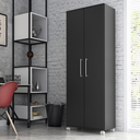 Ver imagem 1 de Armário de Escritório Manuela 2 Portas 5 Prateleiras 1,80m