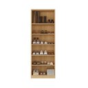 Ver imagem 4 de Sapateira Vertical Porta Reflecta 0,66m x 1,87m com Iluminação em LED 100% MDF Cor:Olmo