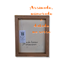 Ver mais imagens de Mini Quadro de Jovem com Chapeu Vermelho Pintado a Mão 30x25cm