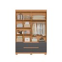 Ver imagem 4 de Guarda Roupa Espelho Fabi Freijo Titanium