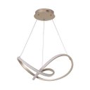 Ver imagem 1 de Pendente Nitrolux Lp-031n 41x39cm Niquel 24w 3000k