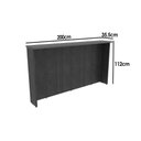 Ver imagem 3 de Bancada Ilha Cozinha Ph 3069 Amsterdam 200cm Avela/cinza Argila - Herval