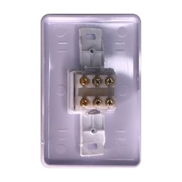 Interruptor Intermediário 1 Tecla Ilumi 10a 250v Embutir 4x2 (2032):branco - 2