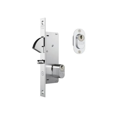 Porta de Correr Frisada com Fundo Primer Branco Hdf Cm-01 - 210x82