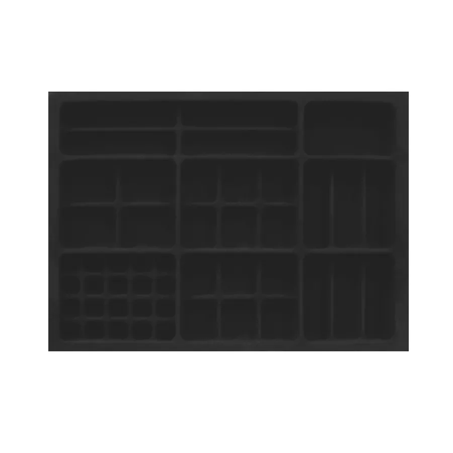 Porta Joias (l 632mm C 453mm a 45mm) Pj10 Preto Moldplast