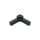 Ver imagem 1 de Conector L Horizontal para Trilho de Sobrepor S.Line 24V Preto Stella Bivolt
