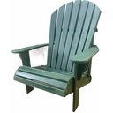 Ver imagem 1 de Cadeira de Jardim Cido Neves Adirondack Cn-0003 Verde Escolar com Braços 1 Corpo 30cm X 70cm X 80cm