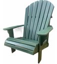 Ver imagem 1 de Cadeira de Jardim Cido Neves Adirondack Cn-0003 Verde Escolar com Braços 1 Corpo 30cm X 70cm X 80cm