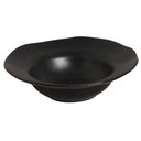 Ver imagem 3 de Prato para Sobremesa Porto Brasil Cerâmica 250ml Preto Matte Orgânico 19cm Mesa Posta