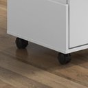 Ver imagem 5 de Mesa de Computador em L Office Alessa 1 e 2 Lukaliam Móveis Branco Branco