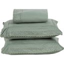 Ver imagem 1 de Colcha Queen Home Paris com Bordado Inglês Micropercal 300 Fios Toque de Algodão 3 Peças - Verde - 1