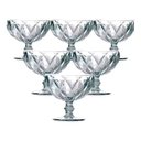 Ver imagem 1 de Conjunto de Taças para Sobremesa 6 Peças Modelo Diamante 325ml Bico de Jaca para Sorvete Musses