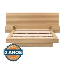 Cama Casal/Queen com Cabeceira e Mesa de Apoio Samambaia CabeCasa MadeiraOriginals - 8 Cama Casal/Queen com Cabeceira e Mesa de Apoio Samambaia CabeCasa MadeiraOriginals - 8