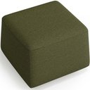 Ver imagem 4 de Poltrona Decorativa Orgânica Morelo com Puff para Sala Living M05 Linho Verde - Lyam Decor