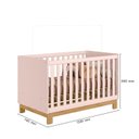 Ver imagem 3 de Quarto para Bebê Completo com Roupeiro Cômoda e Berço Encanto Slim