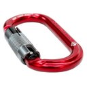 Ver imagem 3 de Mosquetão Usclimb Alumínio Oval Keylock Trava Automática 22kn Ce Uiaa