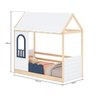 Cama Montessoriana Casinha com Led e Janela New Garden Casatema MadeiraOriginals - 4