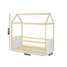 Cama Montessoriana Casinha com Led e Janela New Garden Casatema MadeiraOriginals - 7
