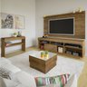 Conjunto Sala de Estar com Rack Treviso, Painel Slim, Mesa de Centro Parati e Aparador Creta - 1