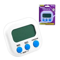 Marca Tempo Temporizador Timer Cozinha Hora Certa 99 Minutos com Imã para Geladeira - 1