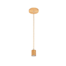 Pendente de Madeira Clint E27 - Gmh - 1