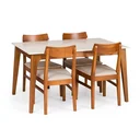 Ver imagem 4 de Mesa de Jantar 4 Lugares 138,5x93,4cm Club