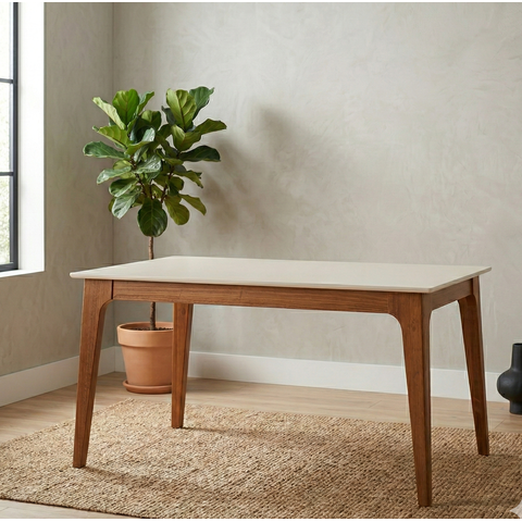 Mesa de Jantar 4 Lugares 138,5x93,4cm Club