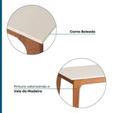 Ver imagem 4 de Mesa de Jantar 4 Lugares 138,5x93,4cm Club