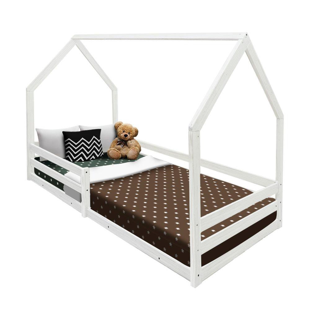 Cama Infantil Madeira Maci A Montessoriana Casinha Branco Amore Shop Jm Madeiramadeira