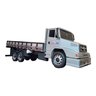Caminhão Mb 1620 Truck Gigante Carroceria Madeira Miniatura - Prata - 3