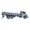 Caminhão Mb 1620 Truck Gigante Carroceria Madeira Miniatura - Prata - 6