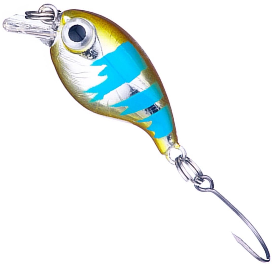 Kit 8 Isca Artificial Crankbait 3.6cm 2.1gr Tilapia Tucunaré - 5