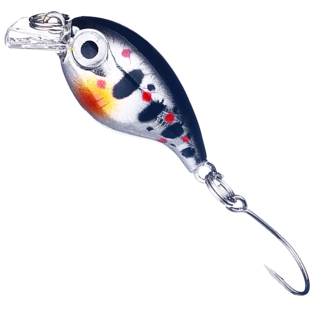 Kit 8 Isca Artificial Crankbait 3.6cm 2.1gr Tilapia Tucunaré - 10