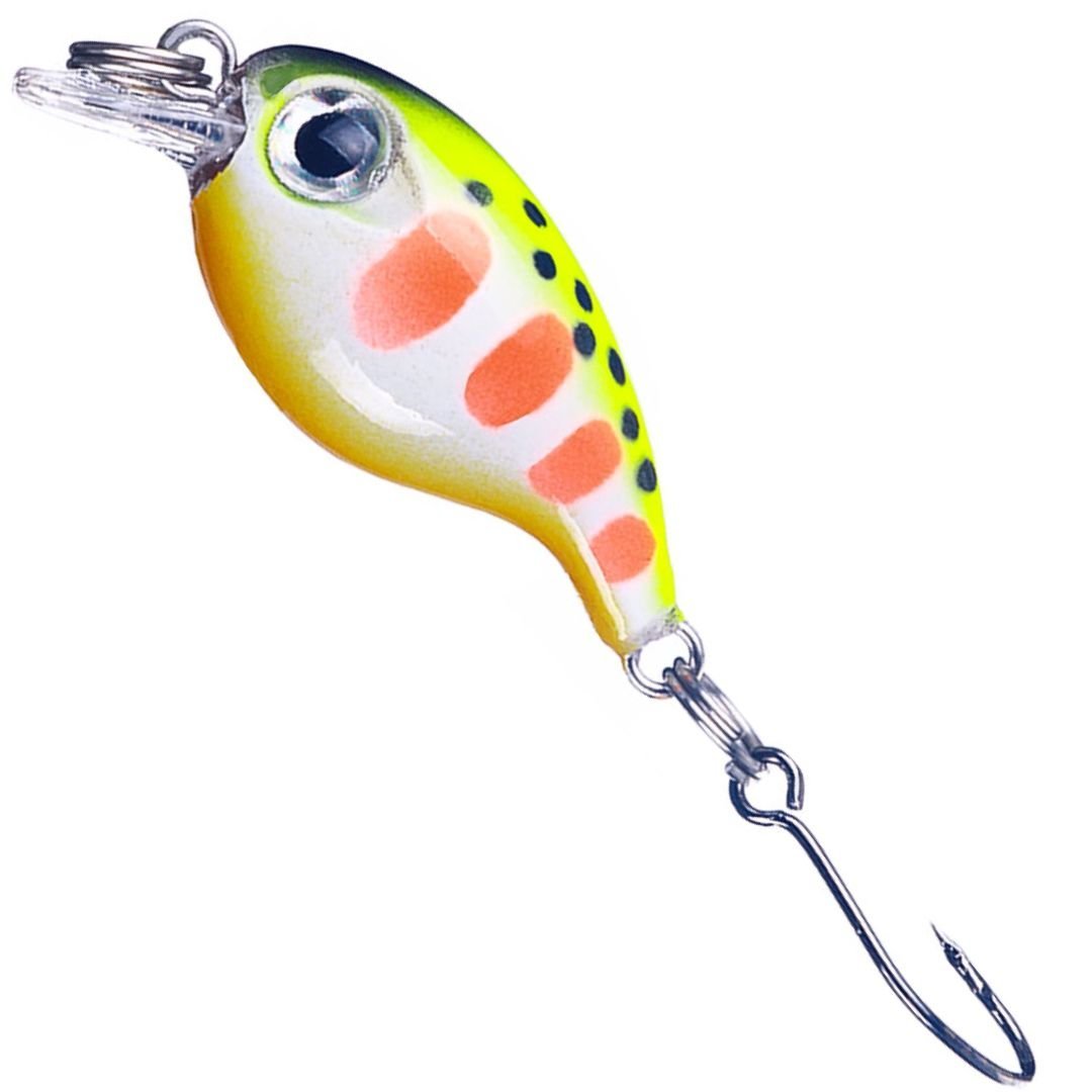 Kit 8 Isca Artificial Crankbait 3.6cm 2.1gr Tilapia Tucunaré - 8