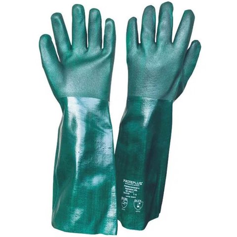 Luva de Pvc com Forro de Algodão 45cm - 47,0002 - Proteplus Amatools Comercial e Import