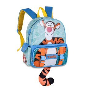 Mochila Costas Tigrão Bolsa Escolar Infantil Coleção Ursinho Pooh