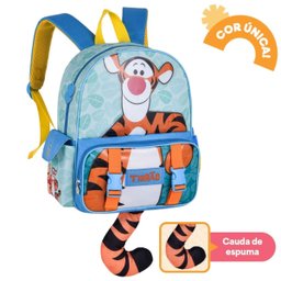 Mochila Costas Tigrão Bolsa Escolar Infantil Coleção Ursinho Pooh - 2
