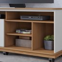 Ver imagem 7 de Rack para Sala Bancada de Tv 65 Pol 150cm Madrid C05 Freijó/off White Matte - Mpozenato