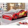 Mini Cama Carro Relampago Mcqueen com Colchão - 4