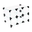 Ver imagem 1 de Baleiro Preto de Vidro - 0,30 X 0,20 X 0,20m
