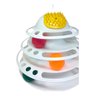 Brinquedos Para Gatos Interativo Torre Bolas e Ratinhos MPETSP Brinquedo Torre Gato e Ratinhos Branc - 5