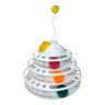 Brinquedos Para Gatos Interativo Torre Bolas e Ratinhos MPETSP Brinquedo Torre Gato e Ratinhos Branc - 6