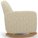 Ver imagem 7 de Poltrona de Amamentação com Balanço Orgânica Saori W01 Linho Bege - Lyam Decor