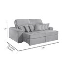 Ver imagem 3 de Sofa Martins M-188 02 Md.90 C/ Almofadas - V-211