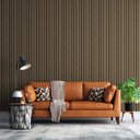 Ver imagem 2 de Papel de Parede Adesivo Ripado Madeira | Efeito 3d, Fácil de Aplicar, Elegante e Durável