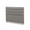 Ver imagem 4 de Cabeceira para Cama Casal Queen Estofada 1,58 Mts Iza Vilajo: Suede Camurça