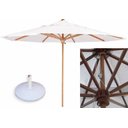 Ver imagem 1 de Guarda Sol Ombrelone 3,00m com Base para Mesa Piscina Praia Jardim